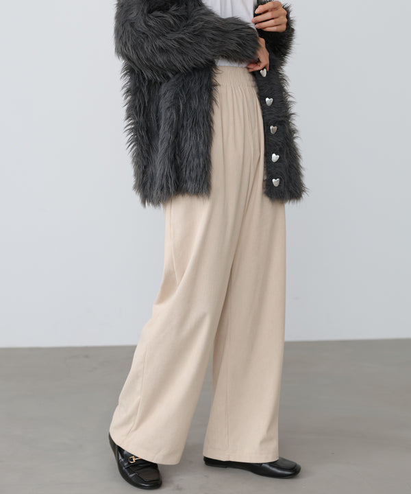 コーデュロイイージーパンツ