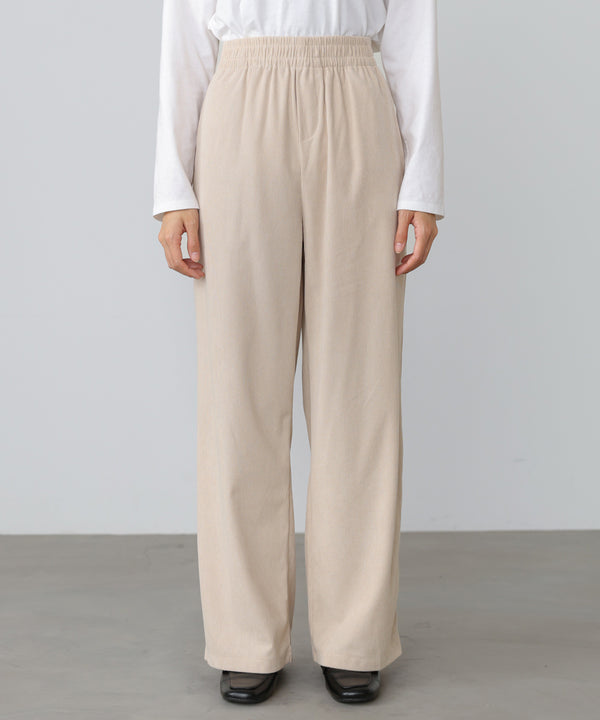 コーデュロイイージーパンツ