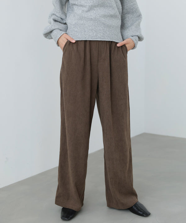 コーデュロイイージーパンツ