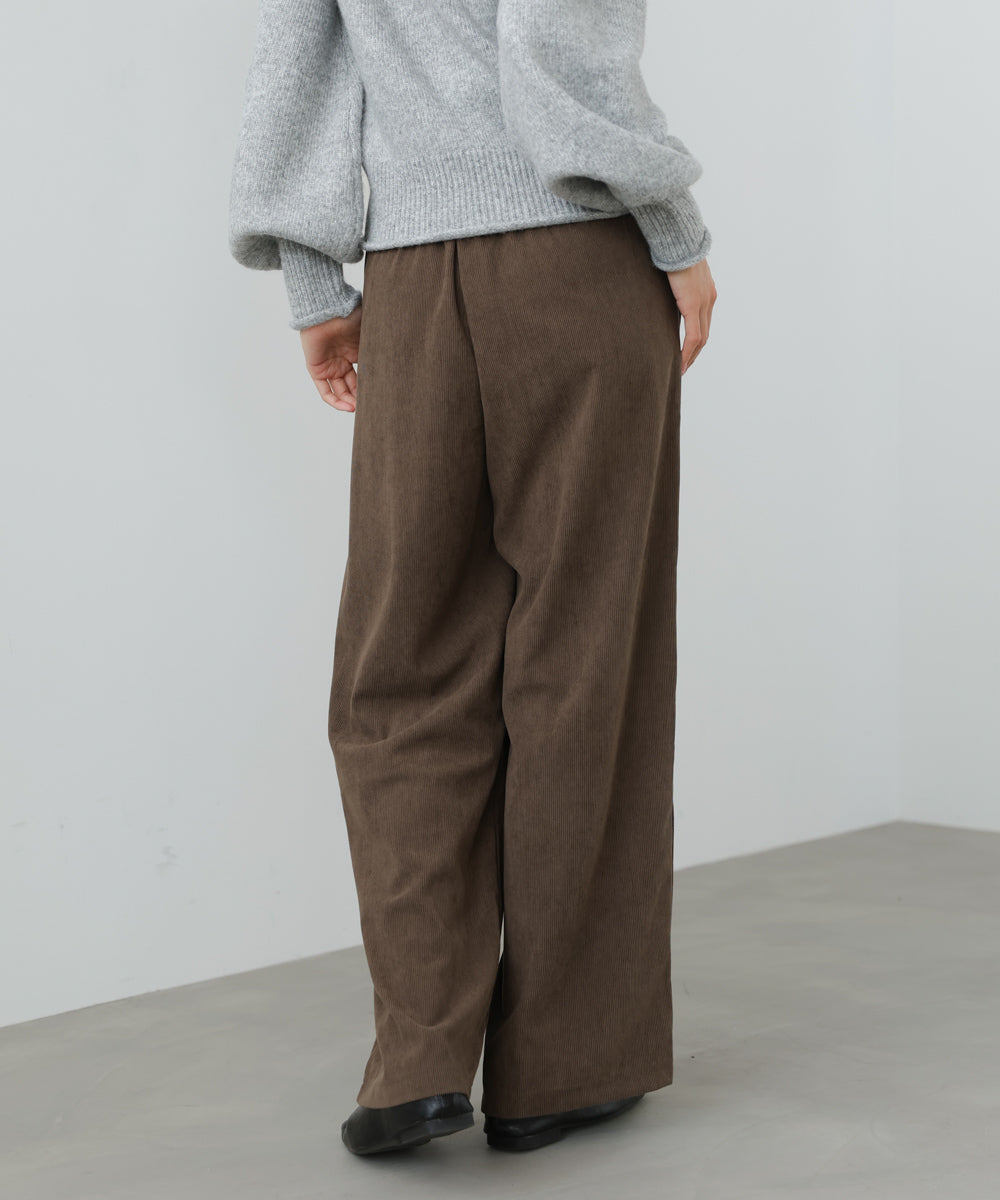 コーデュロイイージーパンツ