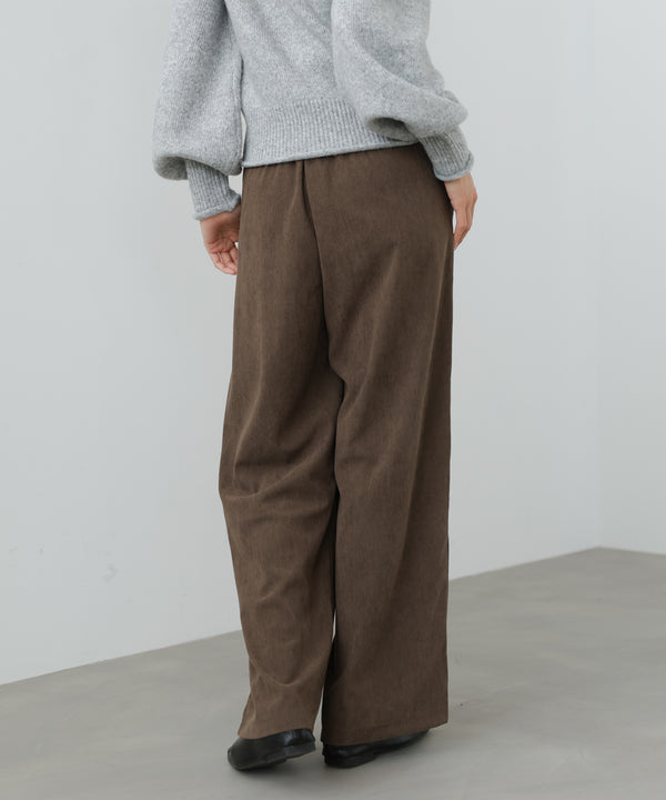 コーデュロイイージーパンツ