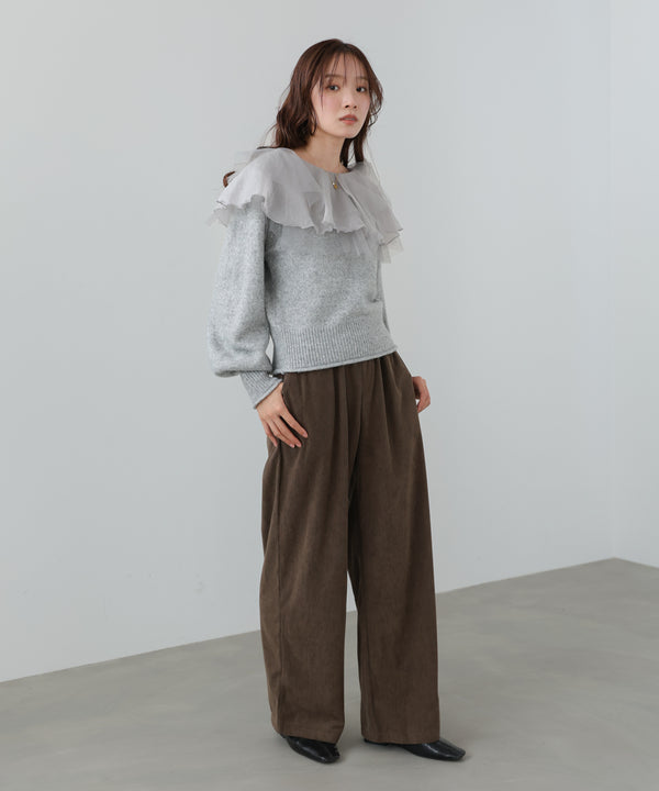 コーデュロイイージーパンツ
