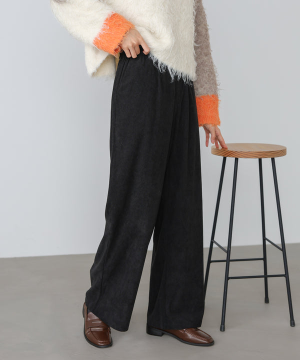 コーデュロイイージーパンツ