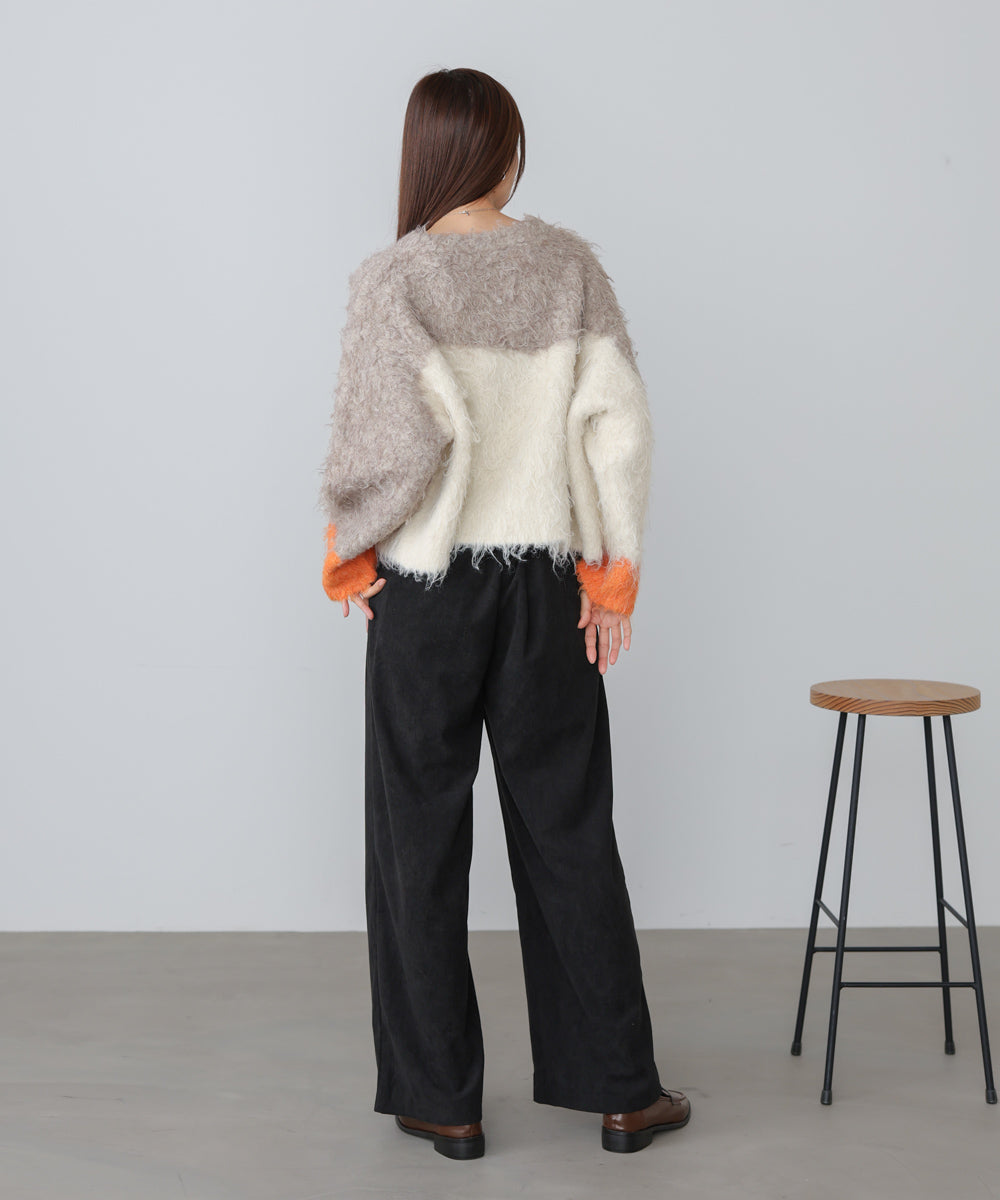 コーデュロイイージーパンツ