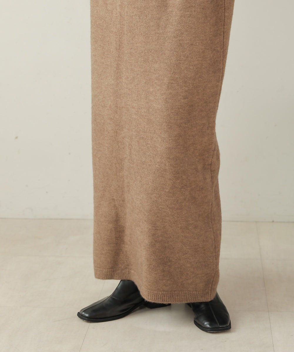 button design knit jumper dress