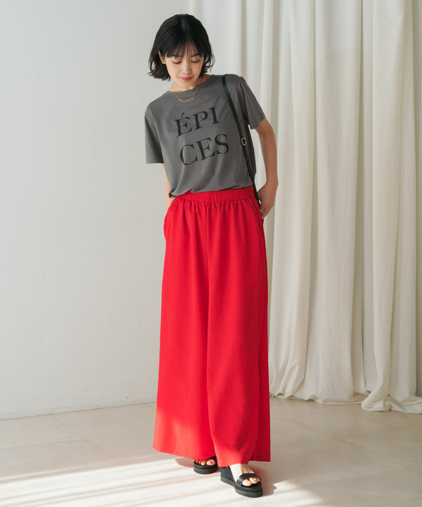 麻ライクパンツ