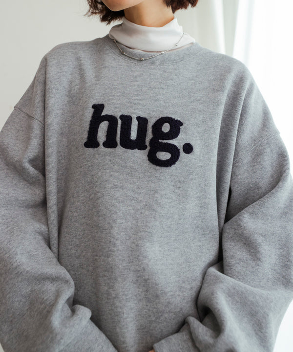 ｈｕｇ刺繍プルオーバー