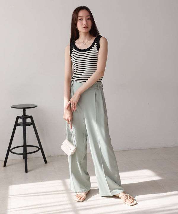 ボーダーニットタンク