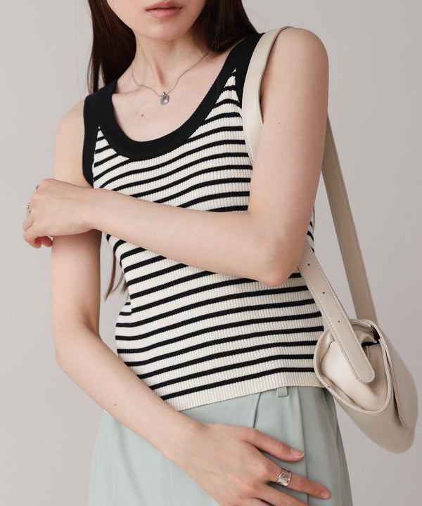 ボーダーニットタンク