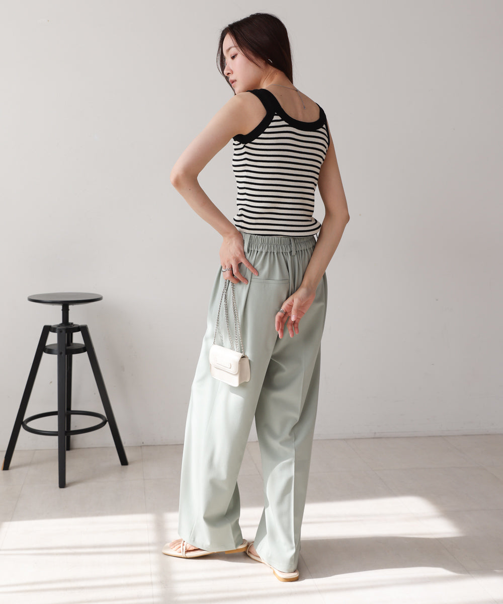 ボーダーニットタンク