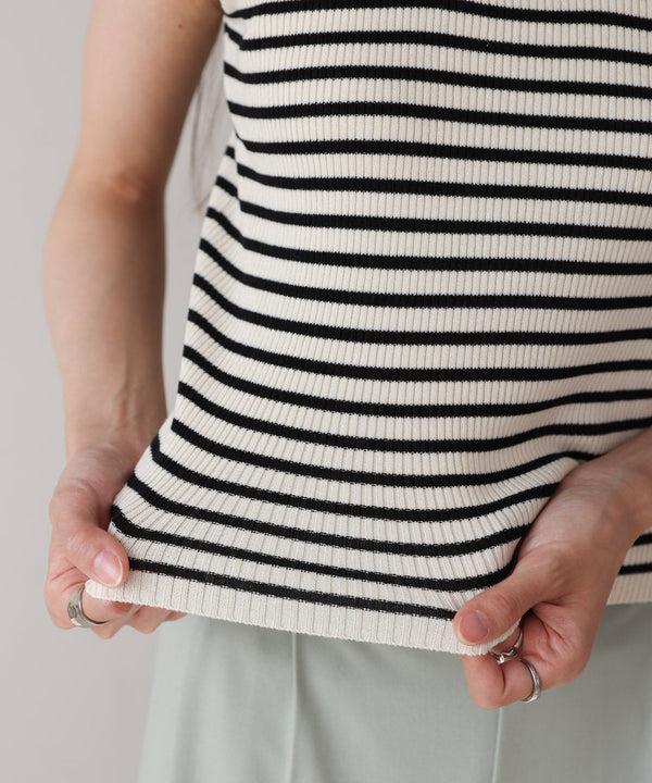 ボーダーニットタンク