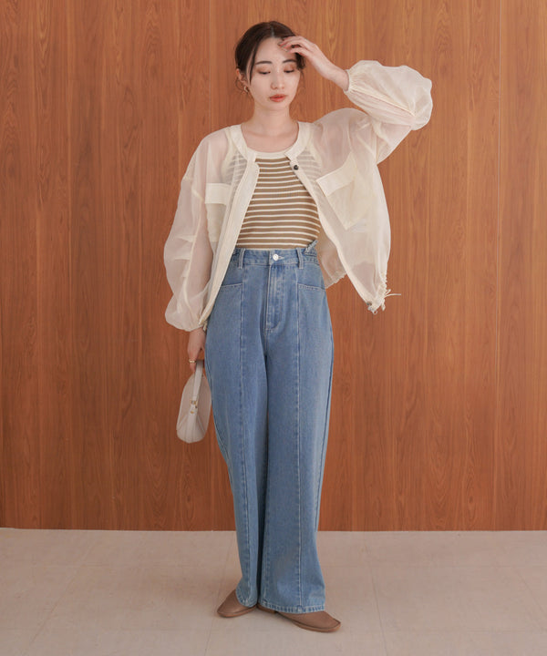 ボーダーニットタンク