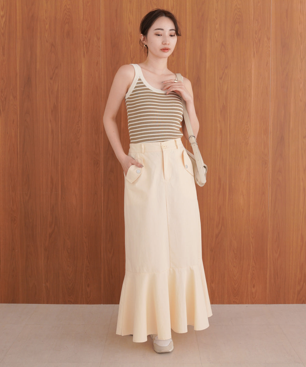 ボーダーニットタンク