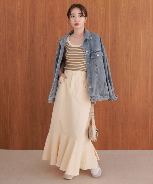 ボーダーニットタンク