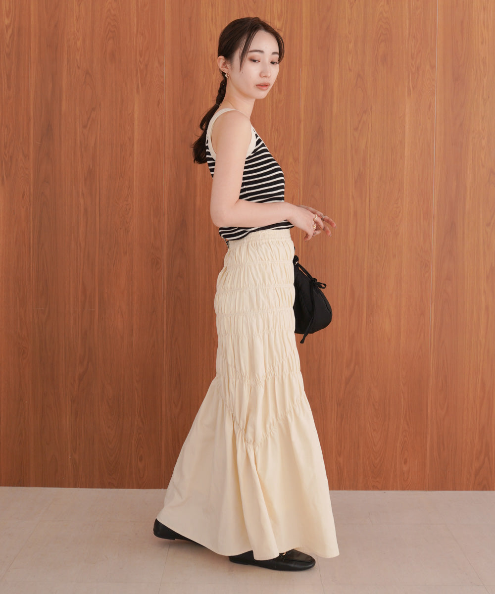 ボーダーニットタンク