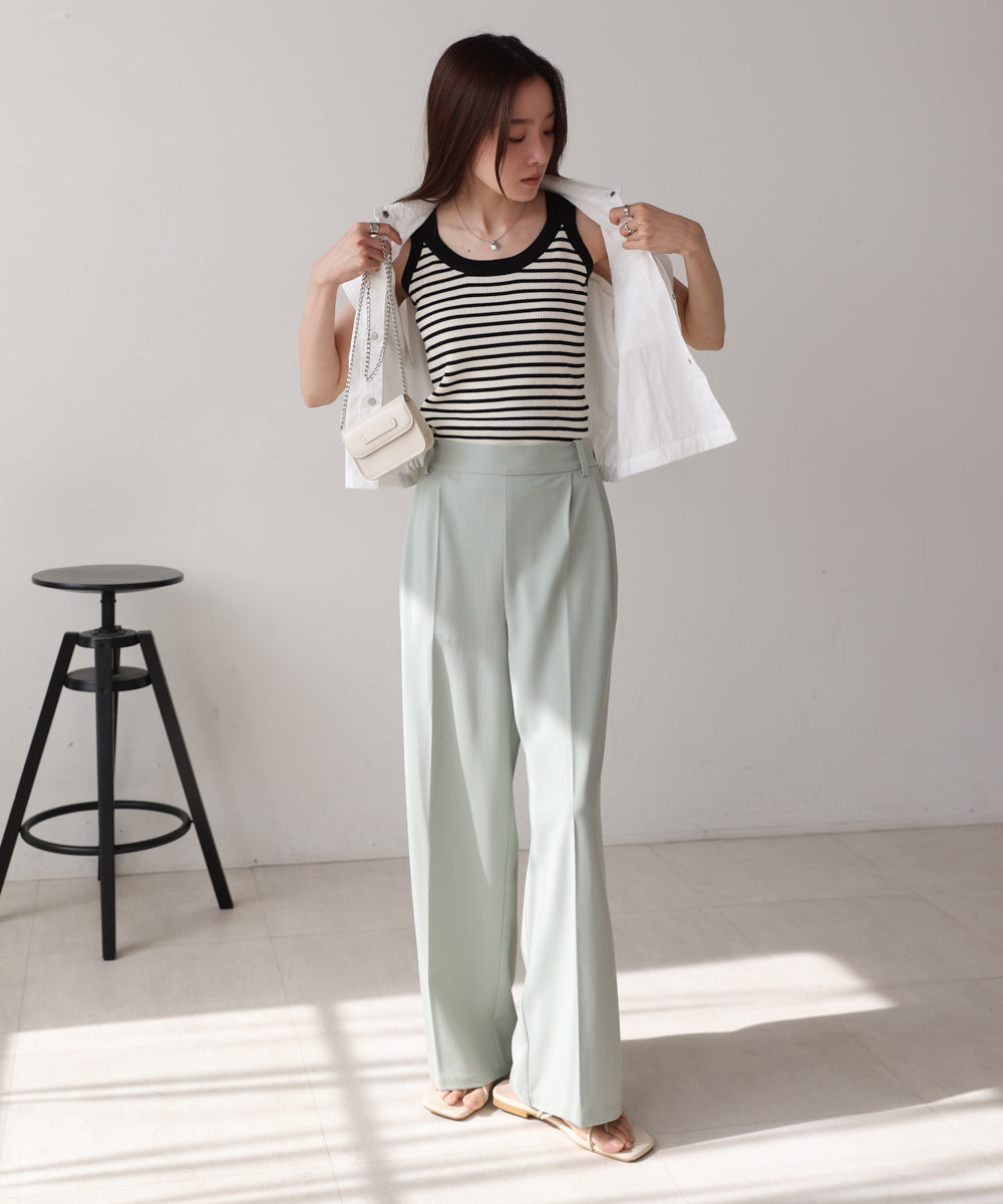 ボーダーニットタンク