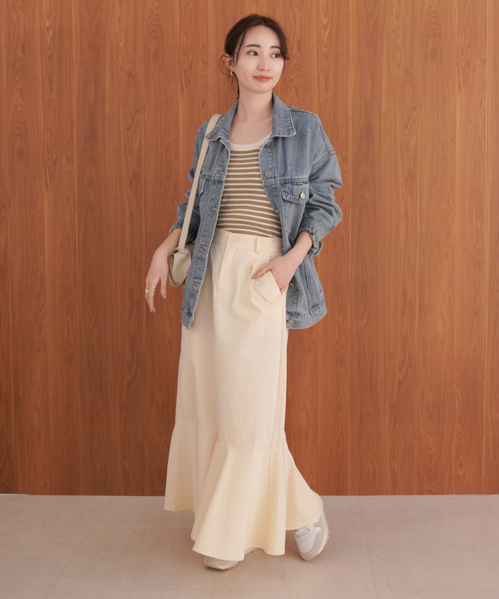 ボーダーニットタンク