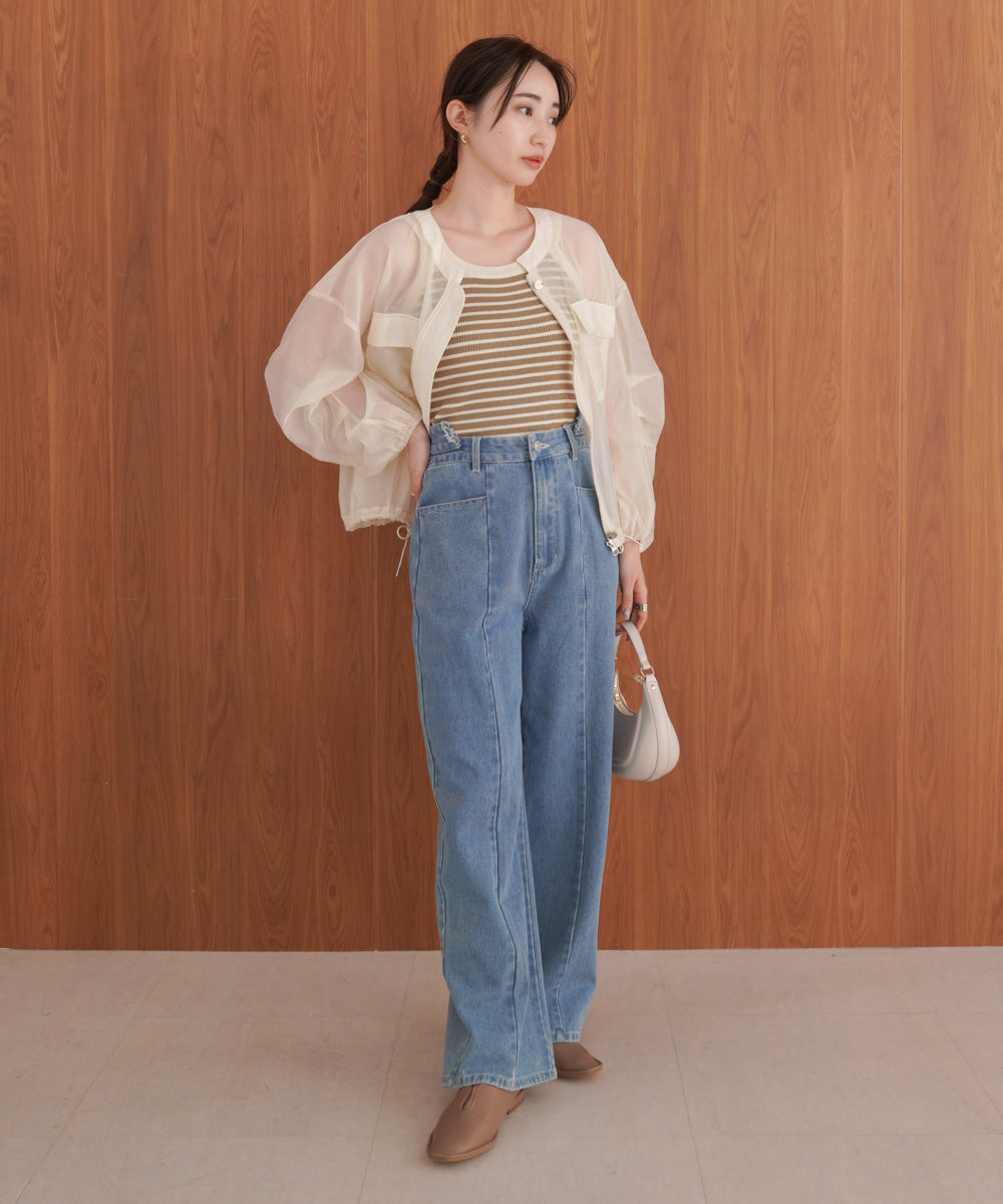 ボーダーニットタンク