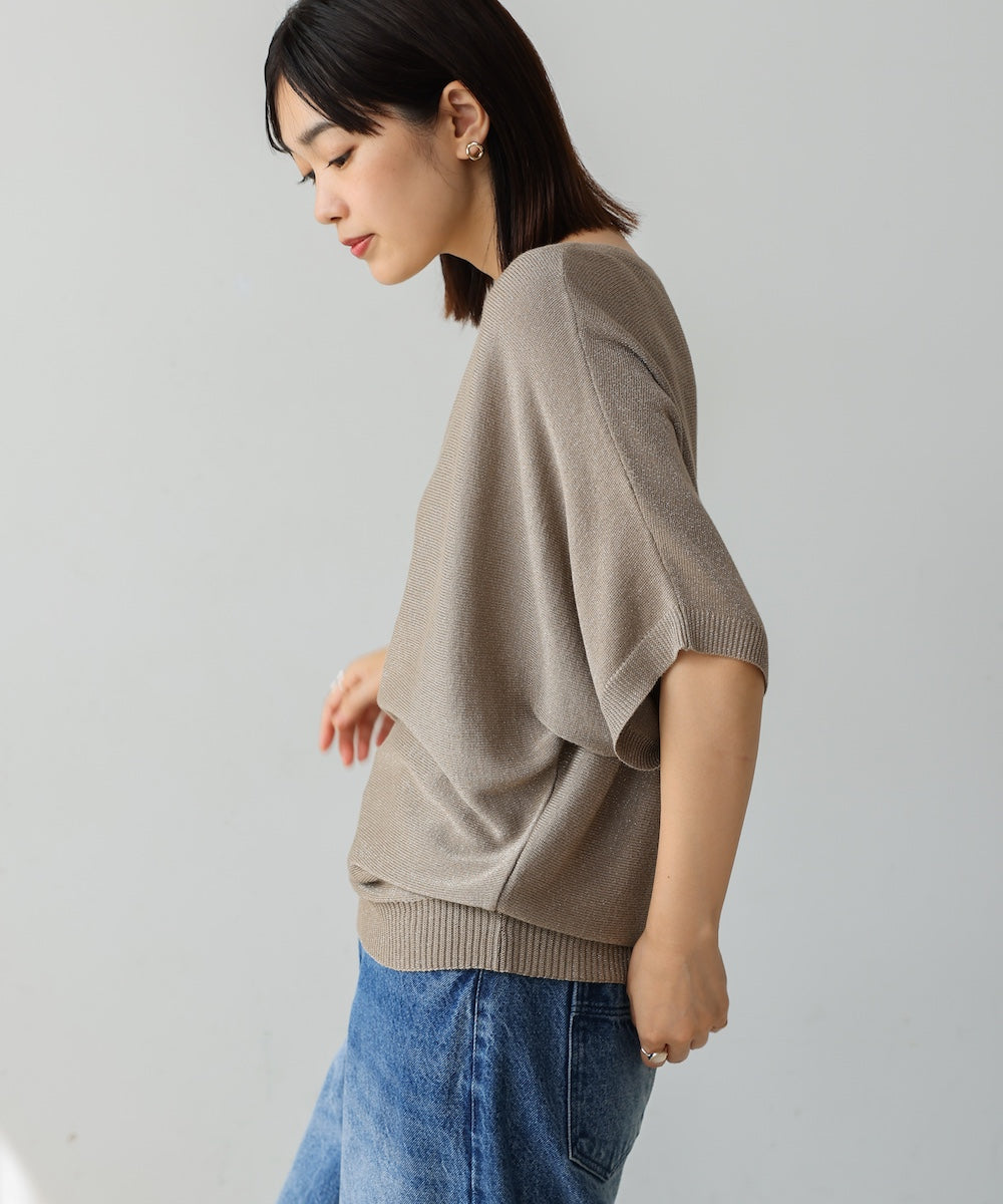 ラメニットプルオーバー［8/8発送予定］