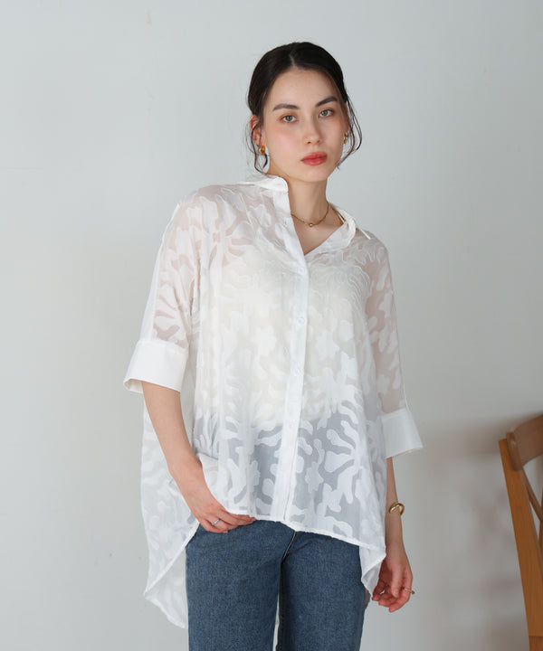 シアージャガードブラウス［8/8発送予定］