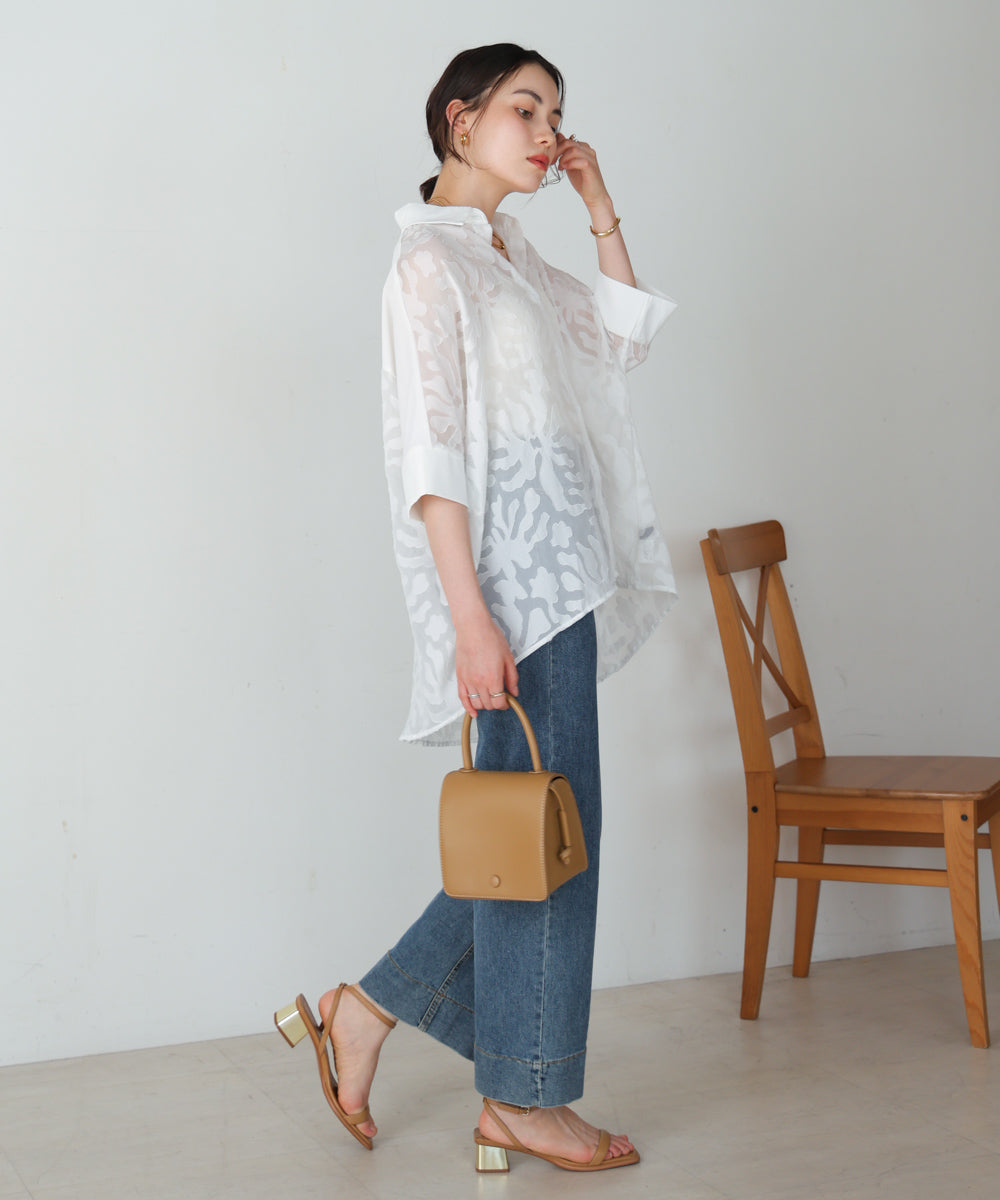 シアージャガードブラウス［8/8発送予定］