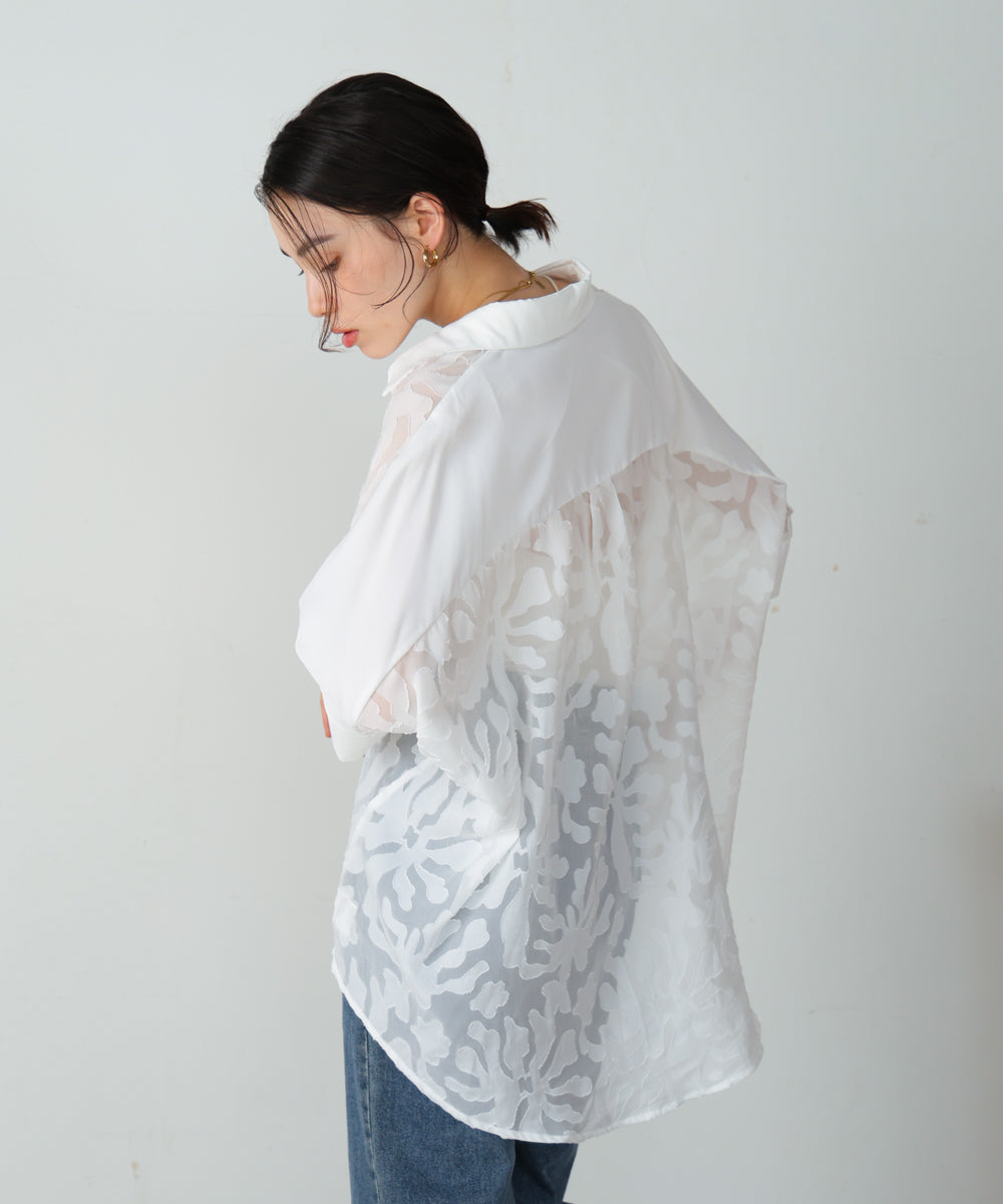 シアージャガードブラウス［8/8発送予定］