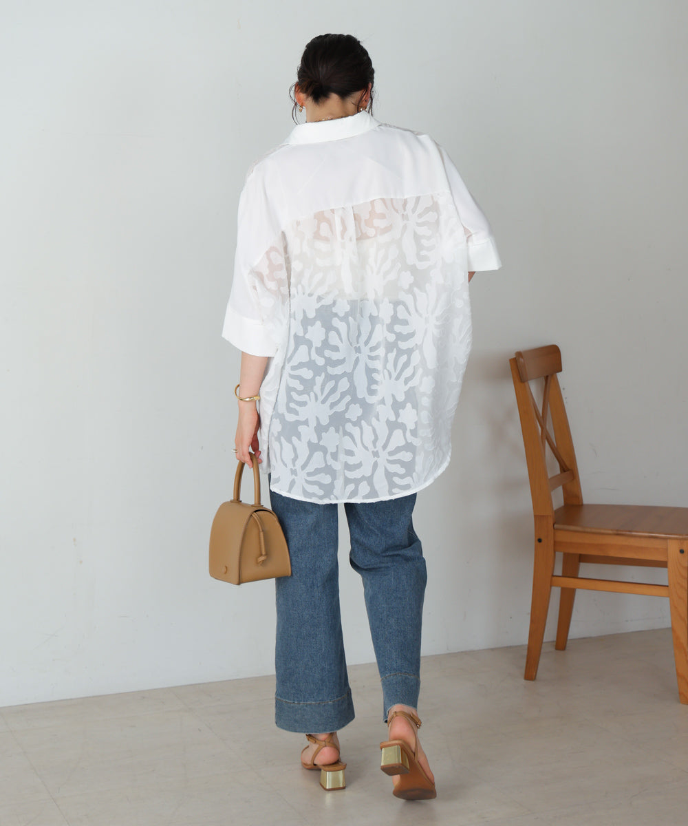 シアージャガードブラウス［8/8発送予定］