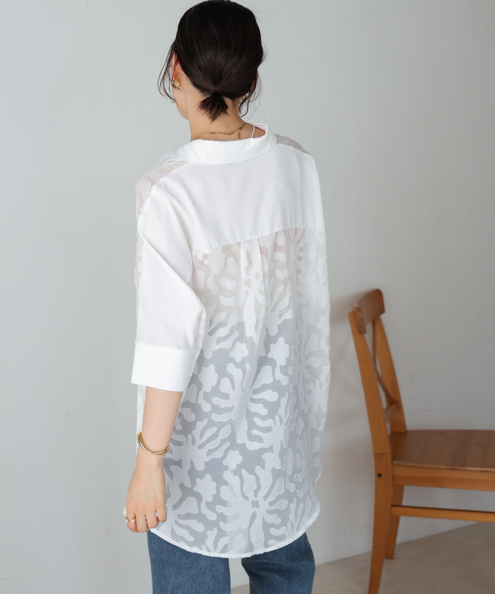 シアージャガードブラウス［8/8発送予定］