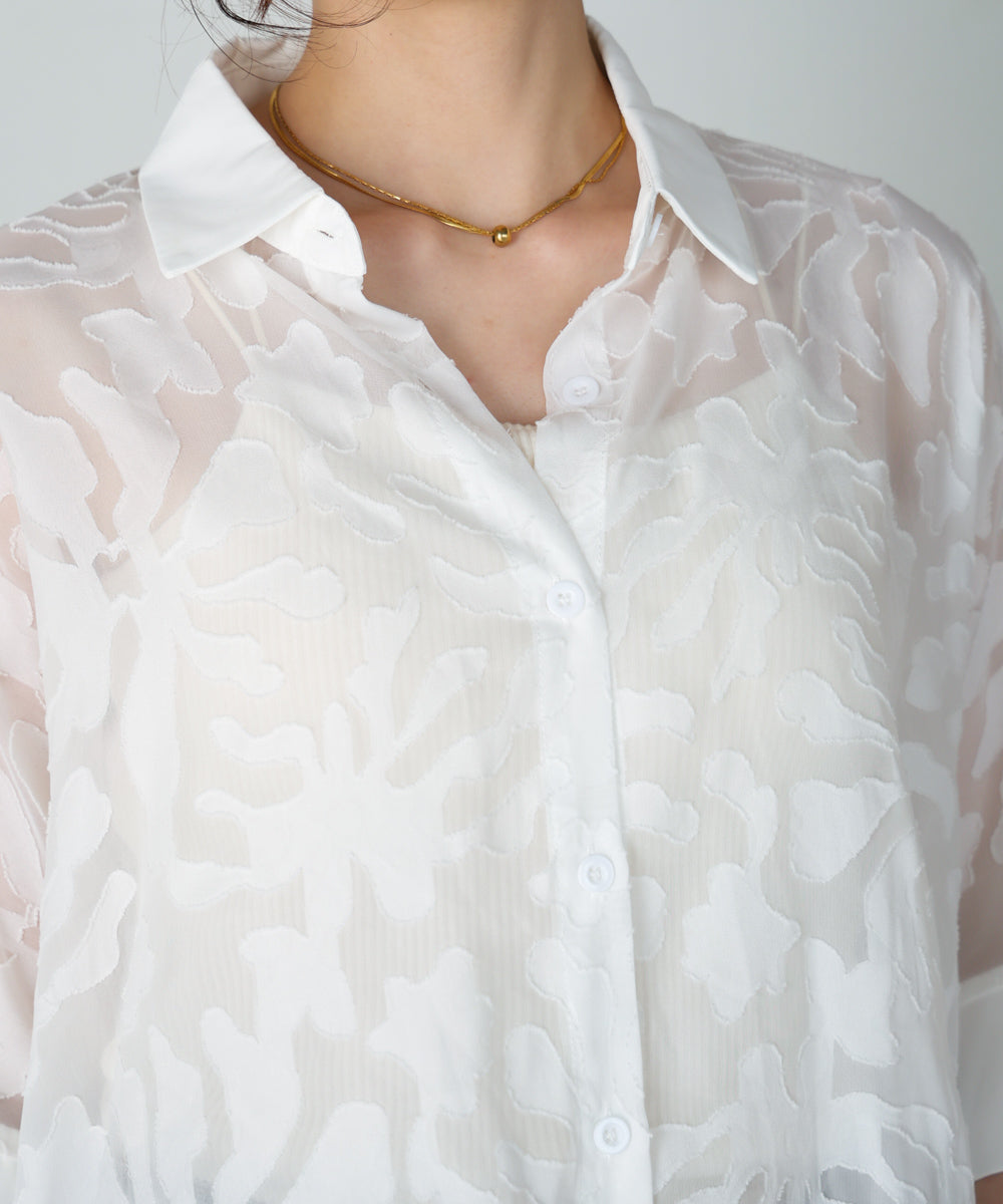 シアージャガードブラウス［8/8発送予定］