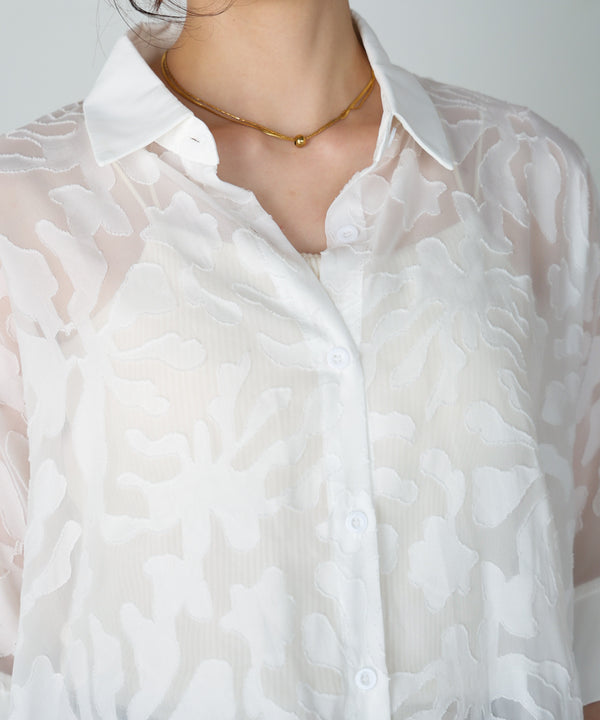 シアージャガードブラウス［8/8発送予定］