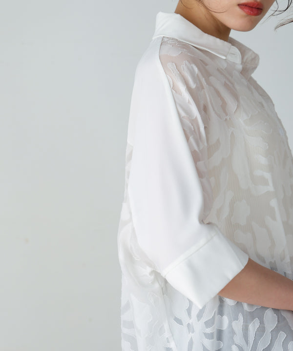 シアージャガードブラウス［8/8発送予定］