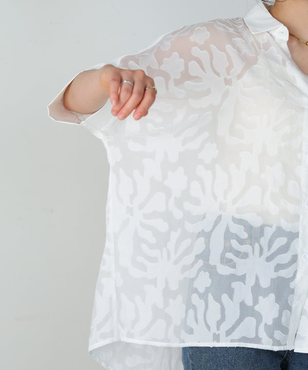 シアージャガードブラウス［8/8発送予定］