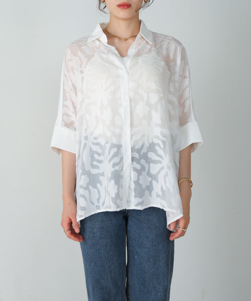 シアージャガードブラウス［8/8発送予定］