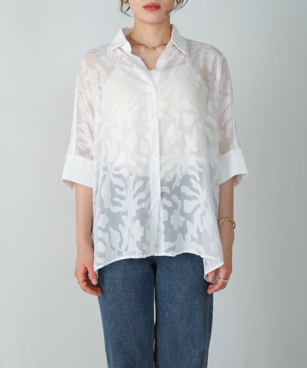 シアージャガードブラウス［8/8発送予定］