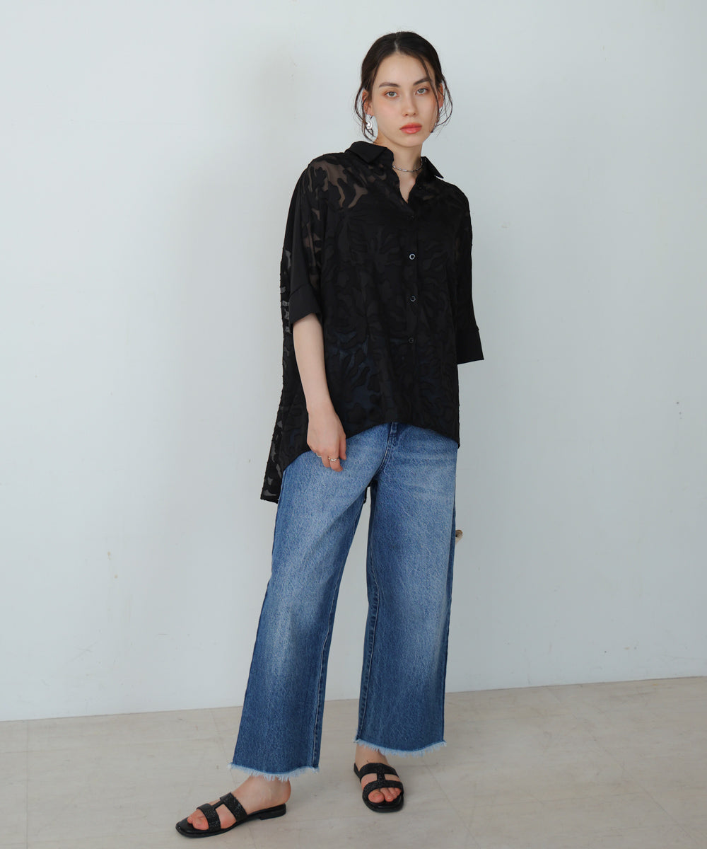 シアージャガードブラウス［8/8発送予定］