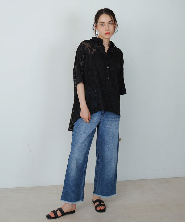 シアージャガードブラウス［8/8発送予定］