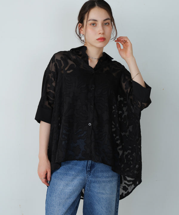 シアージャガードブラウス［8/8発送予定］