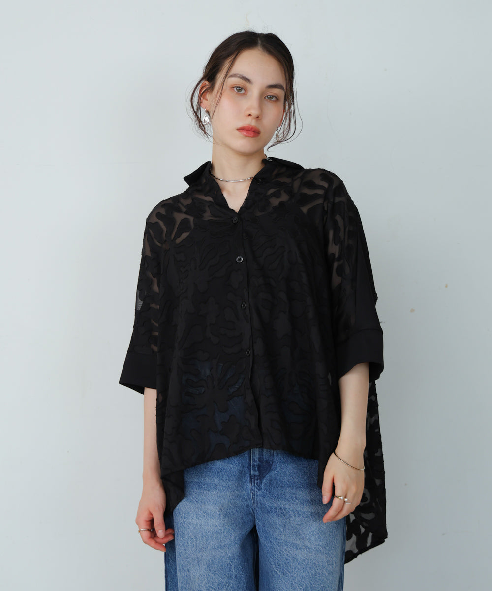 シアージャガードブラウス［8/8発送予定］