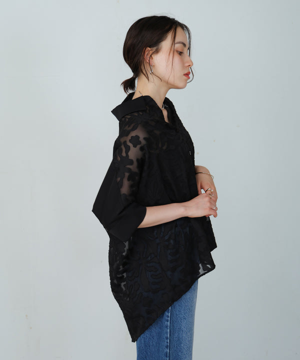 シアージャガードブラウス［8/8発送予定］