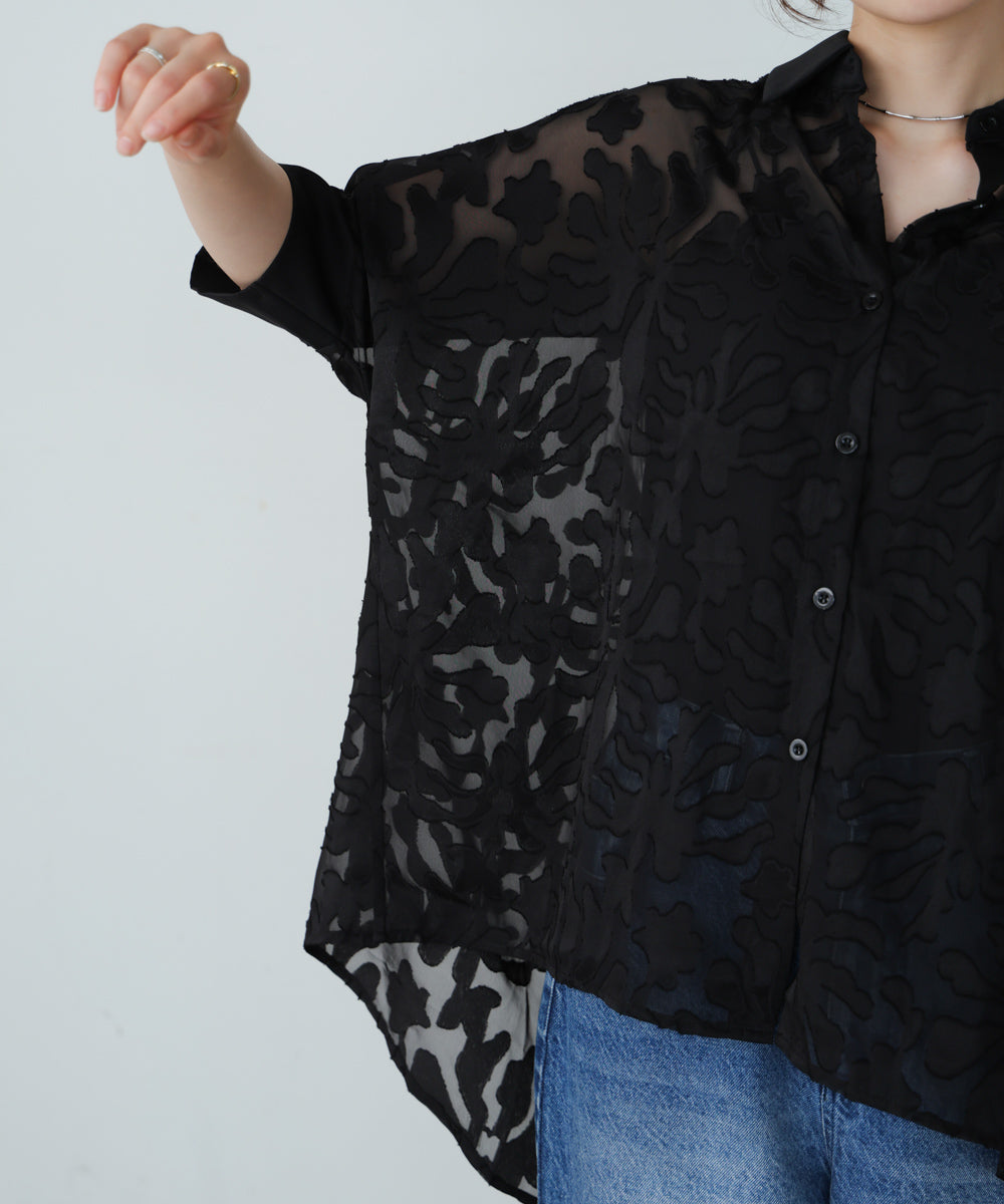 シアージャガードブラウス［8/8発送予定］