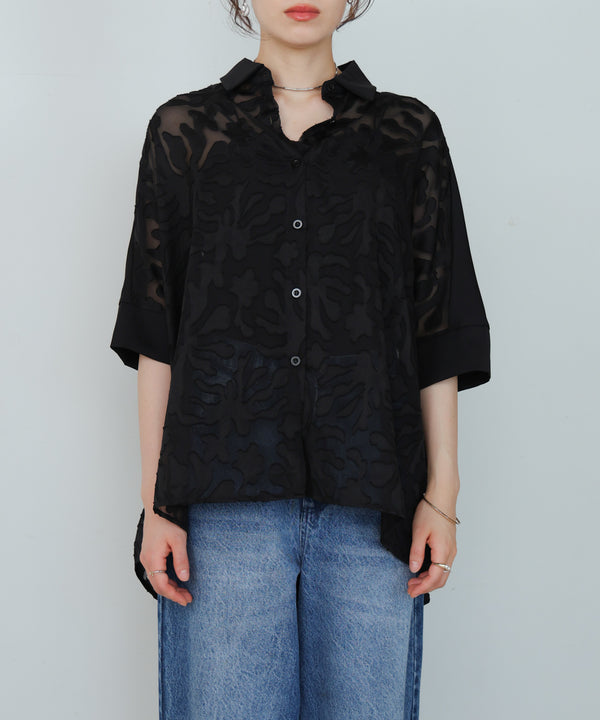 シアージャガードブラウス［8/8発送予定］