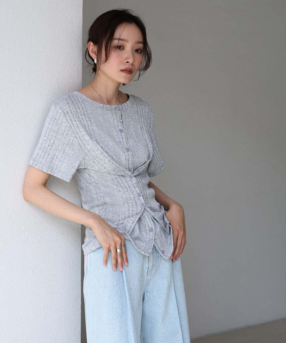 レイヤード風２ＷＡＹトップス