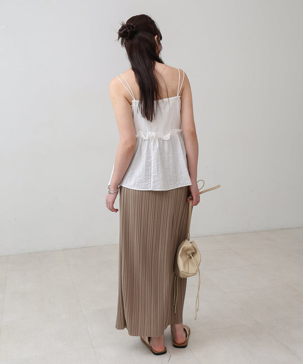 フリルキャミトップス