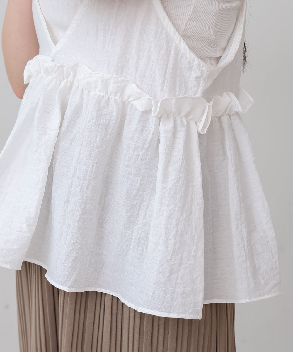 フリルキャミトップス