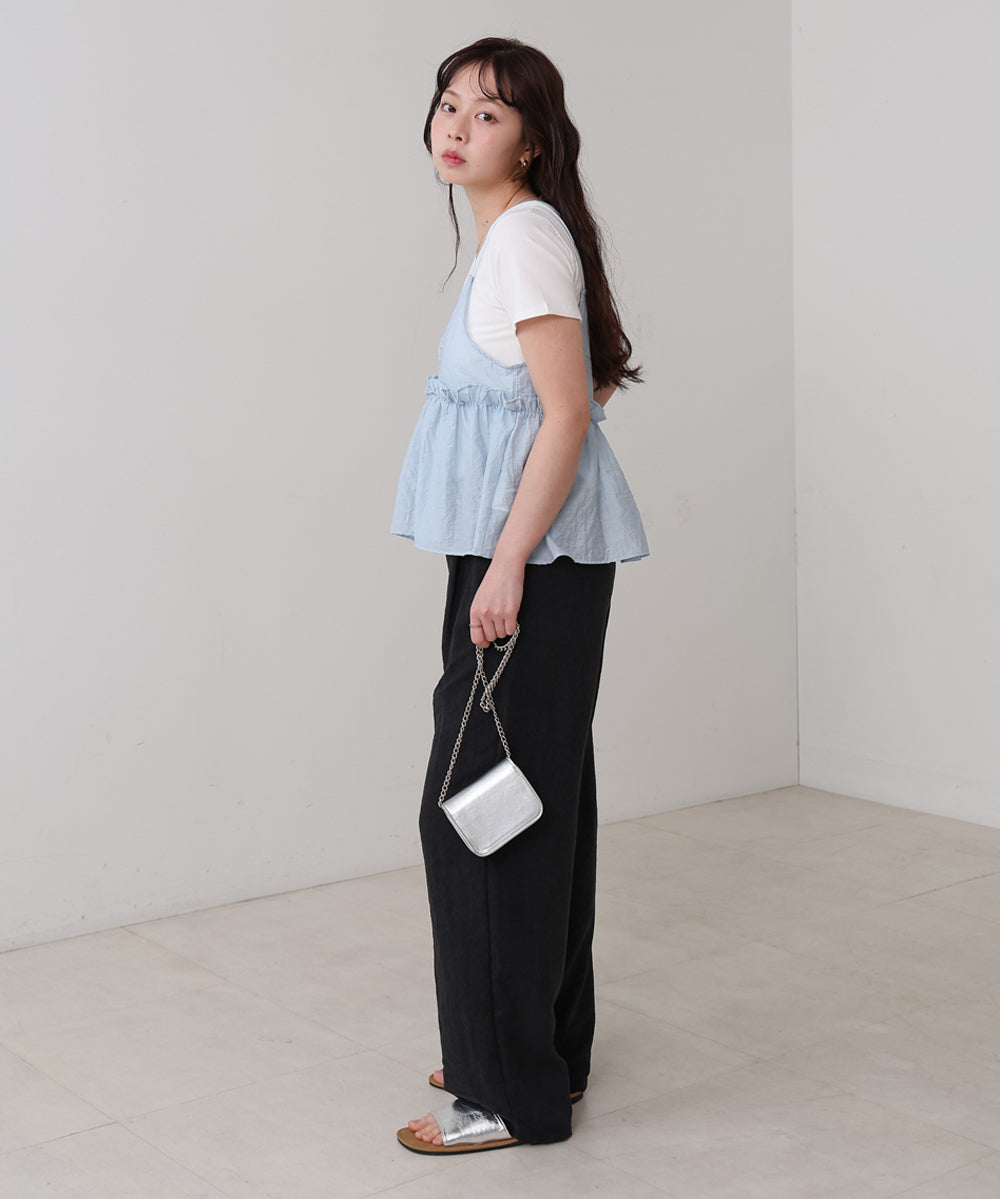 フリルキャミトップス