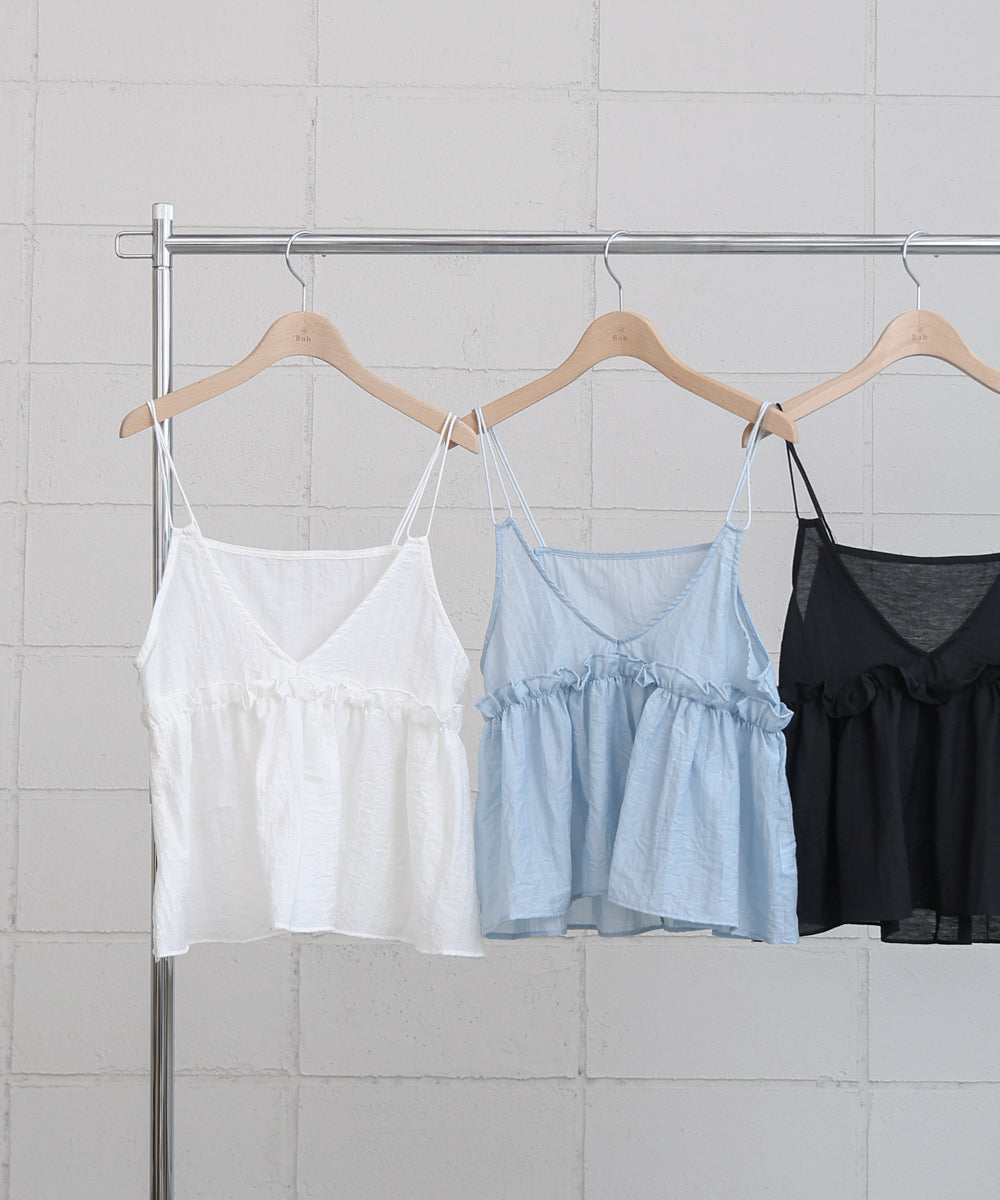 フリルキャミトップス