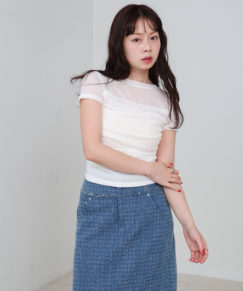ETRE TOKYO（エトレトウキョウ）の「ドレープニットバルーン