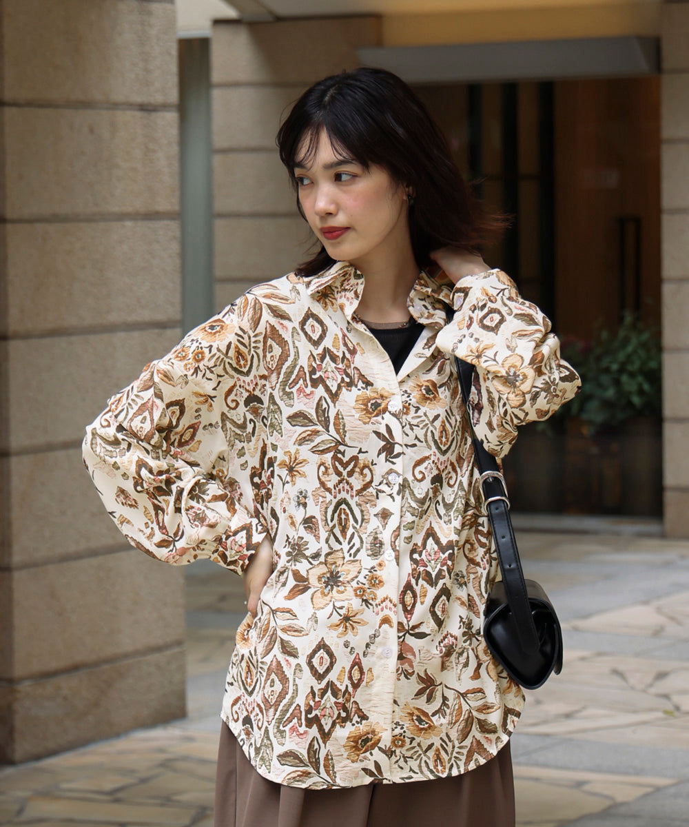 AMAL  柄シャツ AMAL 柄シャツ 【公式通販】