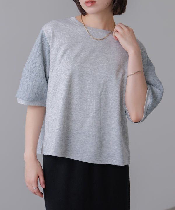 ブークレスリーブプルオーバー