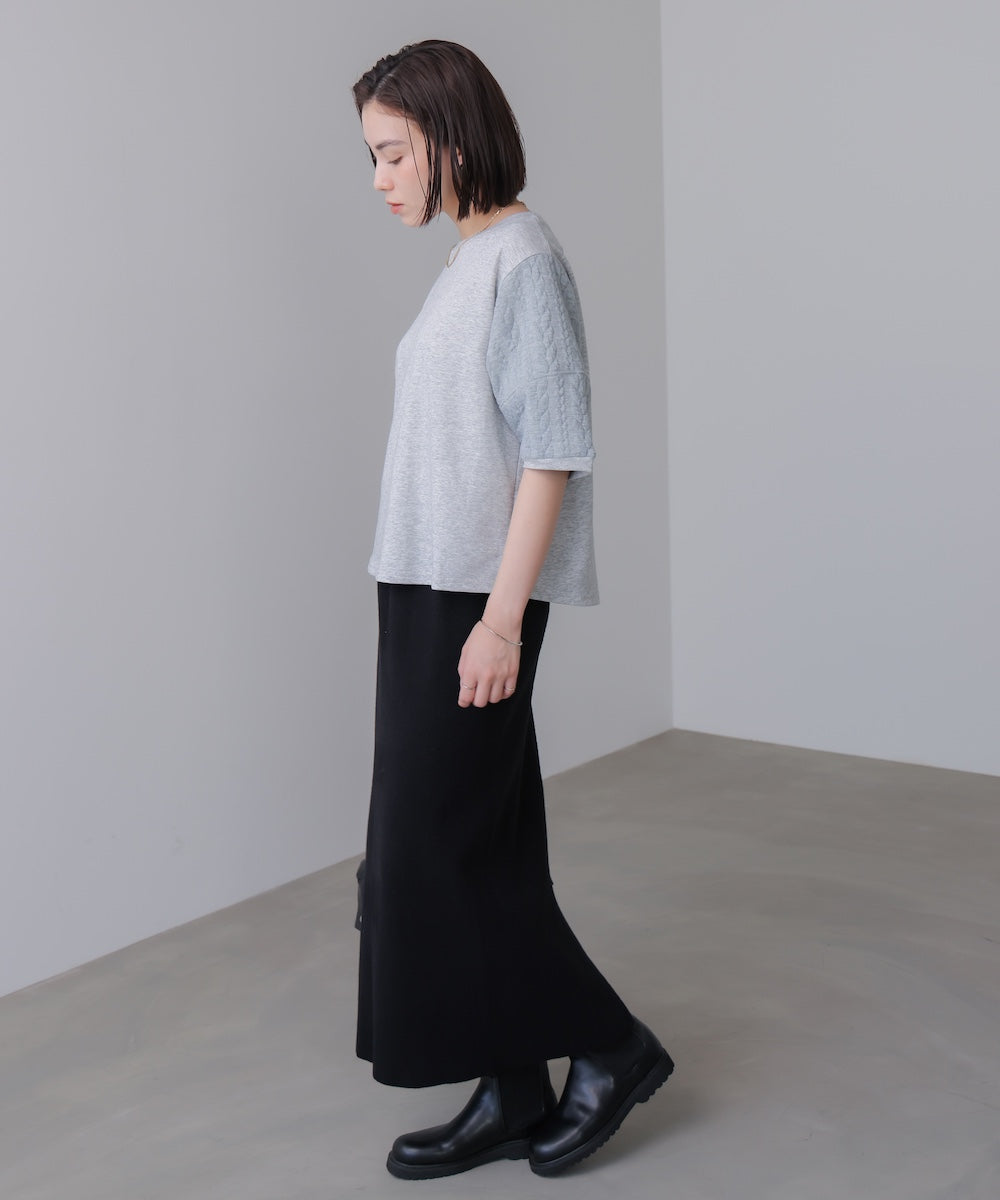 ブークレスリーブプルオーバー